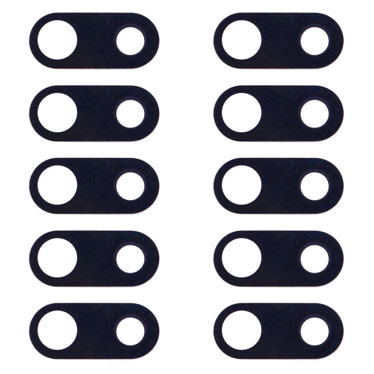 10 PCS Back Camera Lens for LG V30 H930 H933 (Black)