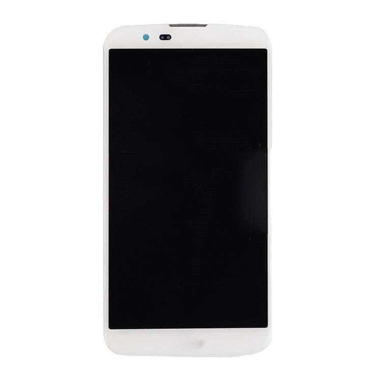 TFT LCD Screen for LG K10 Digitizer Full Assembly with Frame (White)