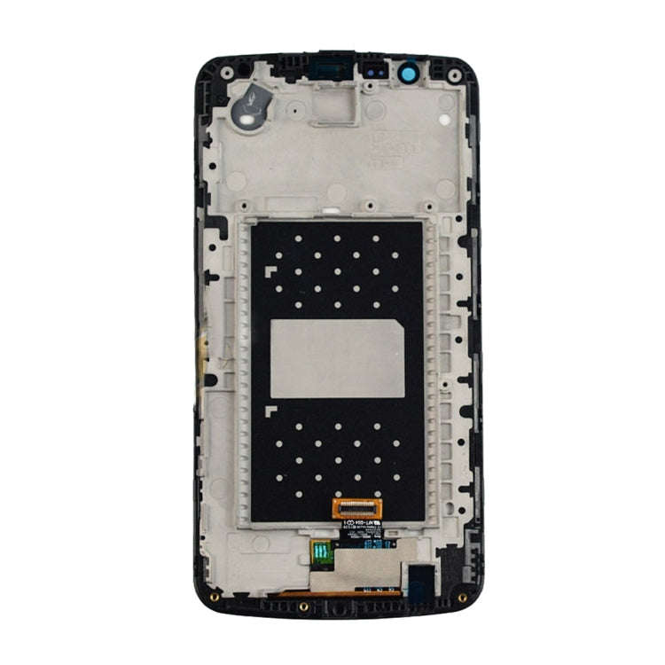 TFT LCD Screen for LG K10 Digitizer Full Assembly with Frame (White)