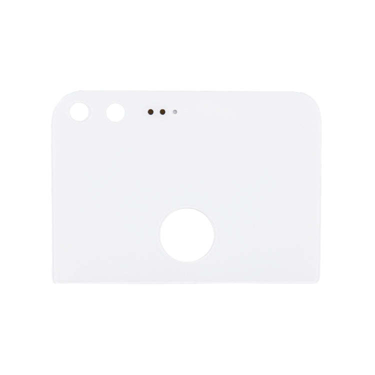 Glass Back Cover for Google Pixel XL / Nexus M1 (Upper Part)(White)