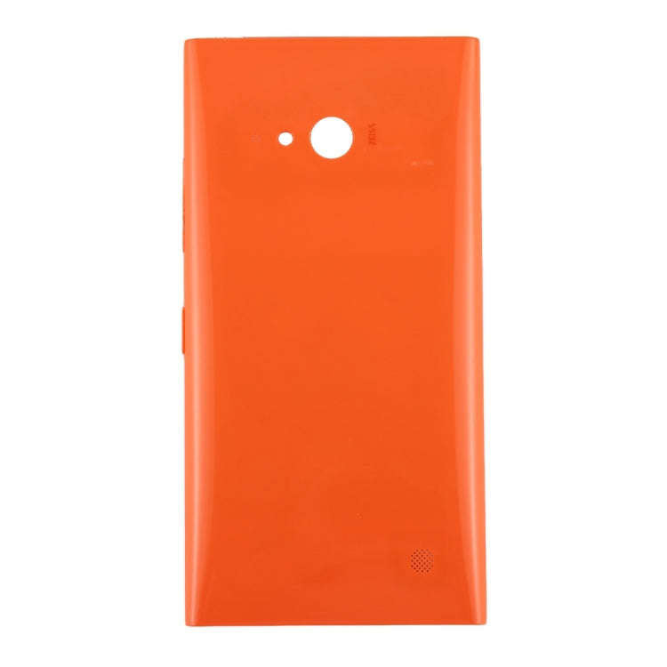 Solid Color NFC Battery Back Cover for Nokia Lumia 735 (Orange)