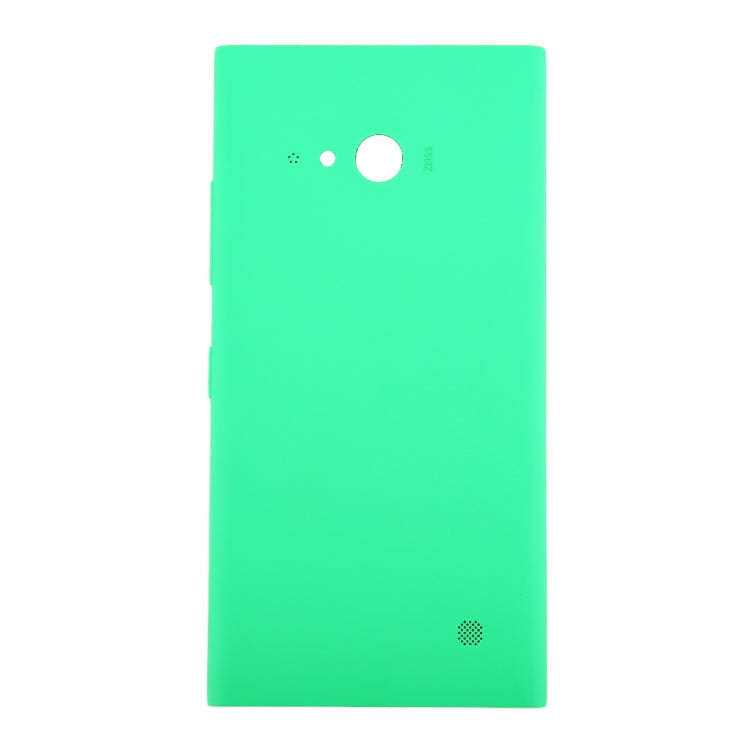 for Nokia Lumia 735 Solid Color NFC Battery Back Cover(Green)