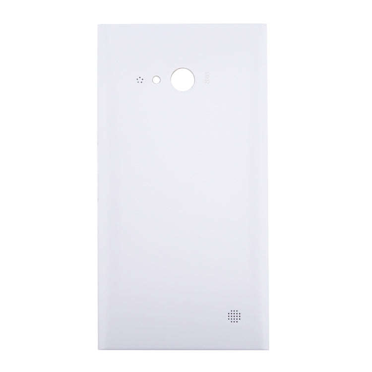 Solid Color NFC Battery Back Cover for Nokia Lumia 735 (White)