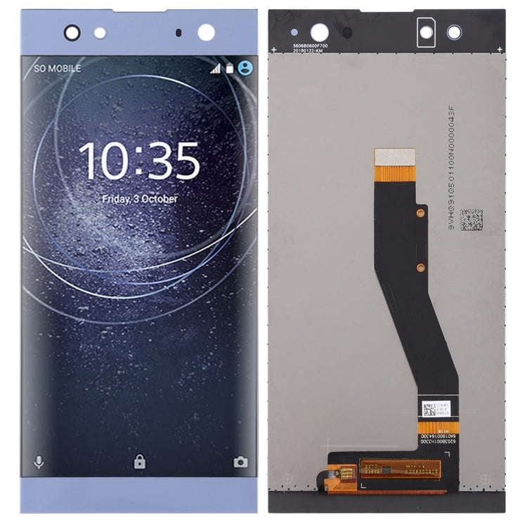 OEM LCD Screen for Sony Xperia XA2 Ultra with Digitizer Full Assembly(Blue)