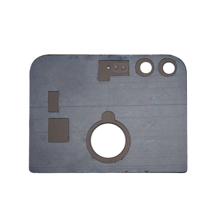 Glass Back Cover for Google Pixel / Nexus S1 (Upper Part)(Black)