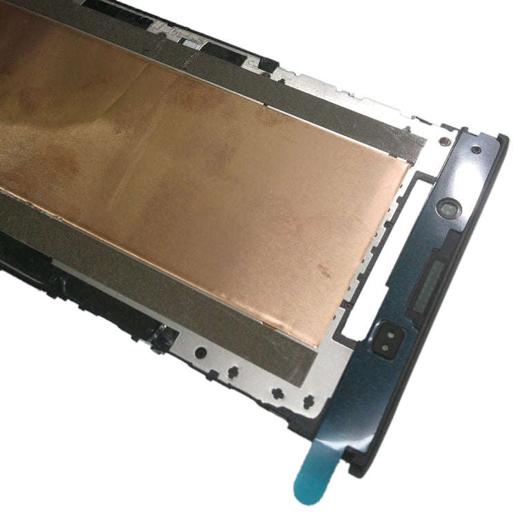 Front Housing LCD Frame Bezel for Sony Xperia L1 (Black)