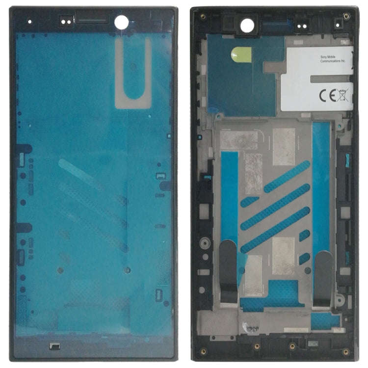 Front Housing LCD Frame Bezel for Sony Xperia L2 (Black)