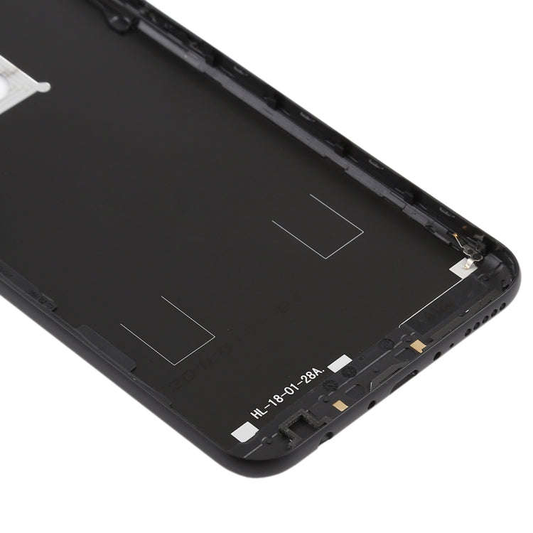 Back Cover with Side Keys for Huawei Honor Play 7C(Black)