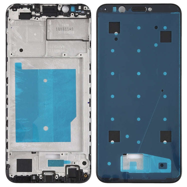 Front Housing LCD Frame Bezel for Huawei Nova 2 Lite / Y7 Prime (2018)(Black)
