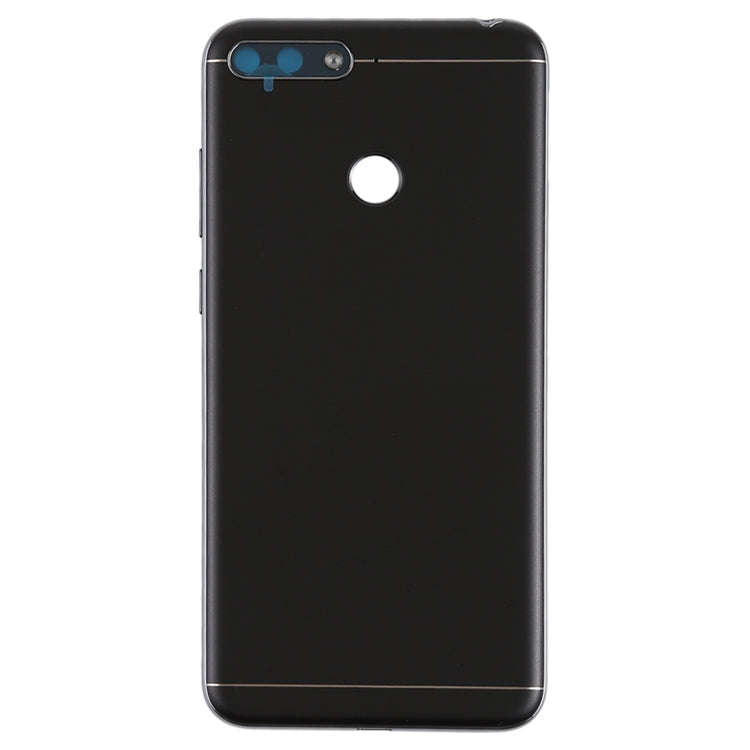 Back Cover with Side Keys & Camera Lens for Huawei Honor Play 7A(Black)