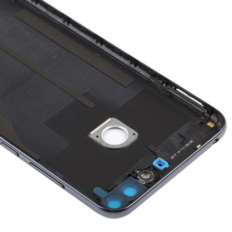 Back Cover with Side Keys & Camera Lens for Huawei Honor Play 7A(Black)