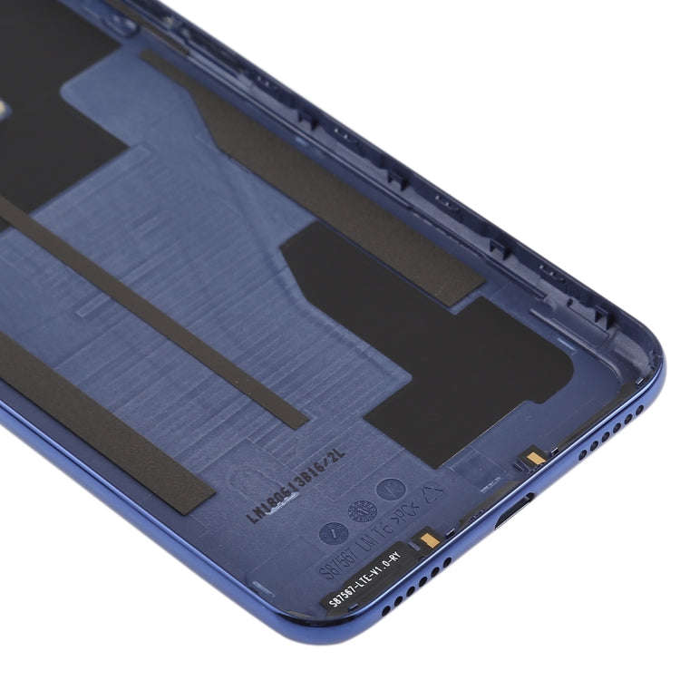Back Cover with Side Keys & Camera Lens for Huawei Honor Play 7A(Blue)