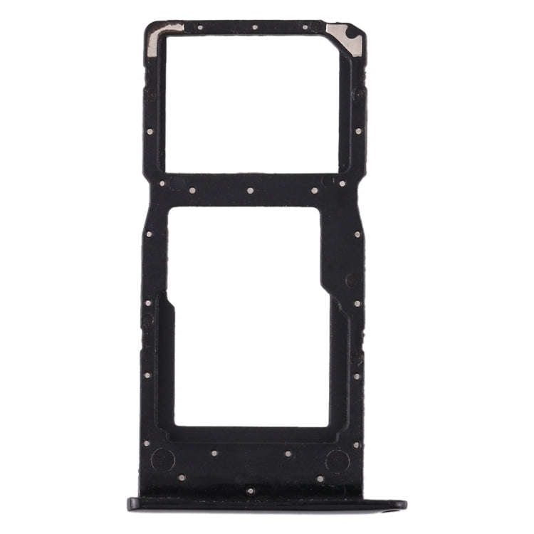 SIM Card Tray + SIM Card Tray / Micro SD Card Tray for Huawei Honor 20i (Black)