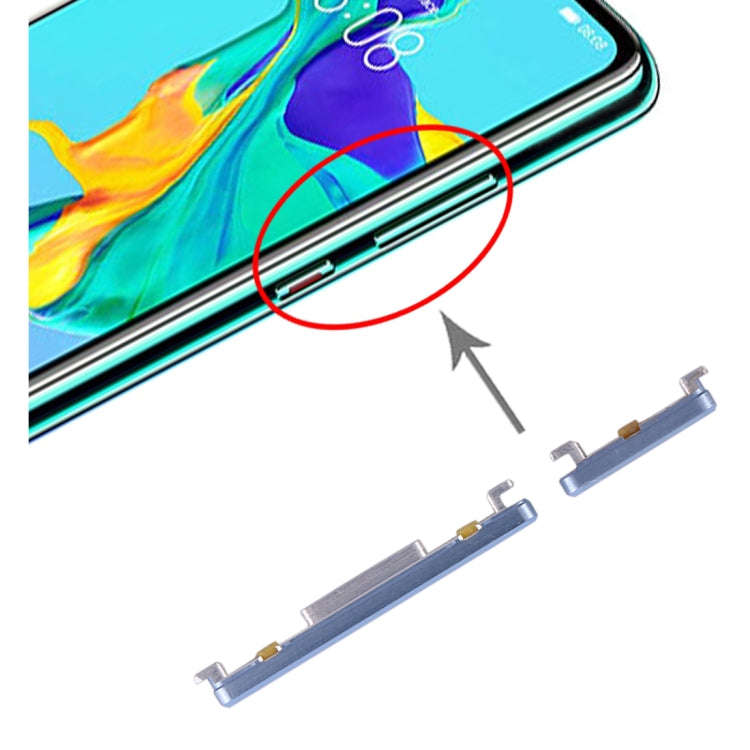 For Huawei P30 Power Button and Volume Control Button (Breathing Crystal)