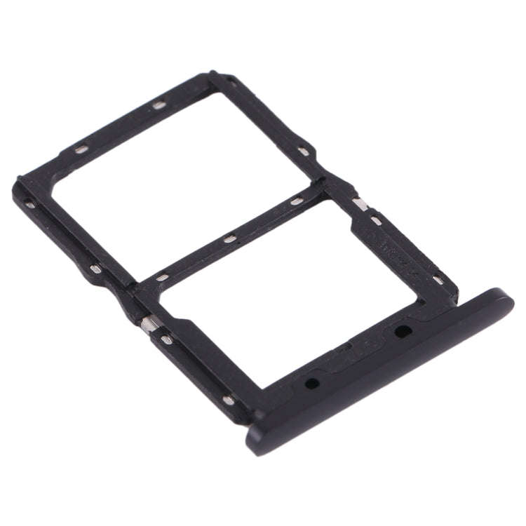 SIM Card Tray + NM Card Tray for Huawei Nova 5 (Black)