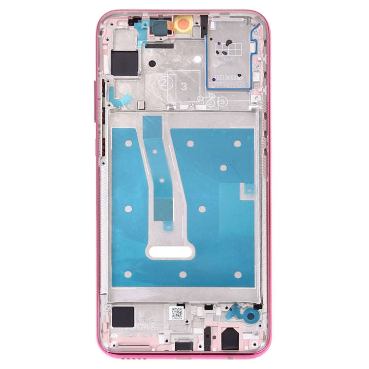 Middle Frame Bezel Plate with Side Keys for Huawei Honor 20i(Red)