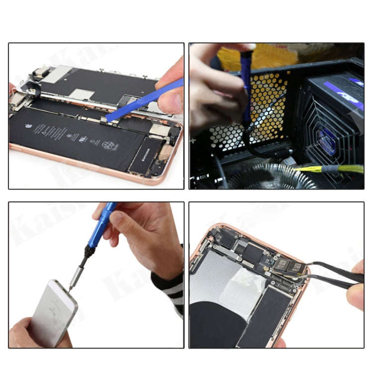 Kaisi K-1766 63 in 1 Magnetic Precision Electronics Screwdriver set Hand Tools For Phone Repair T...