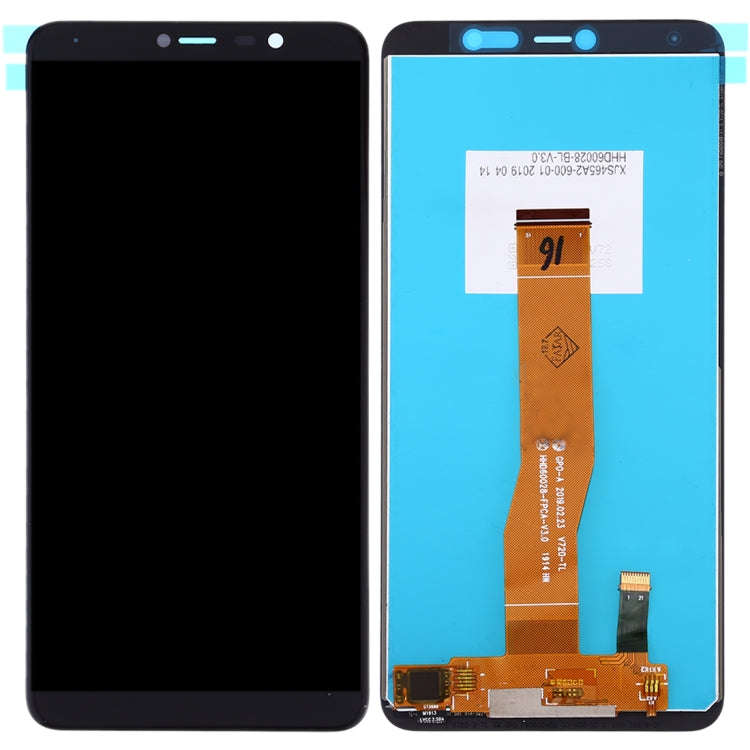 TFT LCD Screen for Wiko Y80 with Digitizer Full Assembly(Black)