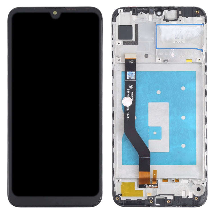 OEM LCD Screen for Huawei Y7 (2019)(High Version) Digitizer Full Assembly with Frame (Black)