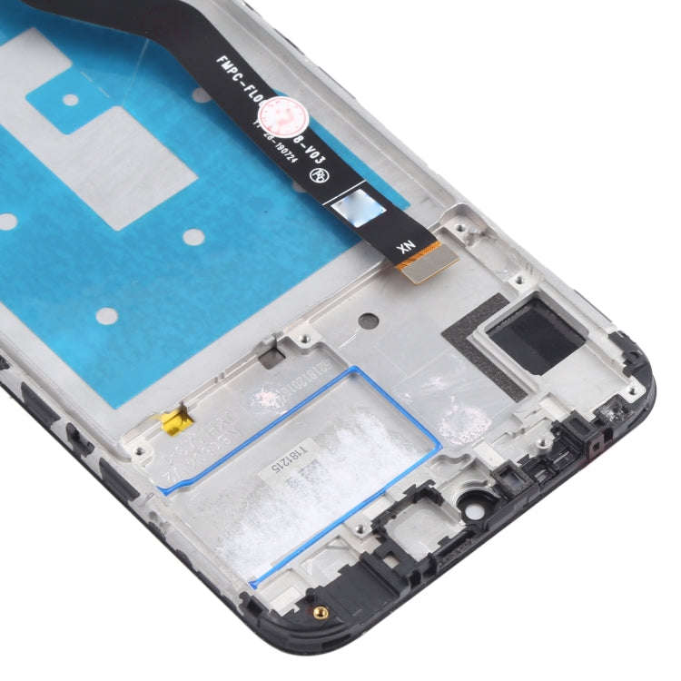 OEM LCD Screen for Huawei Y7 (2019)(High Version) Digitizer Full Assembly with Frame (Black)