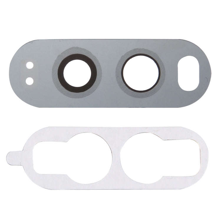 10 PCS Back Camera Lens with Adhesive for LG V20(Black)