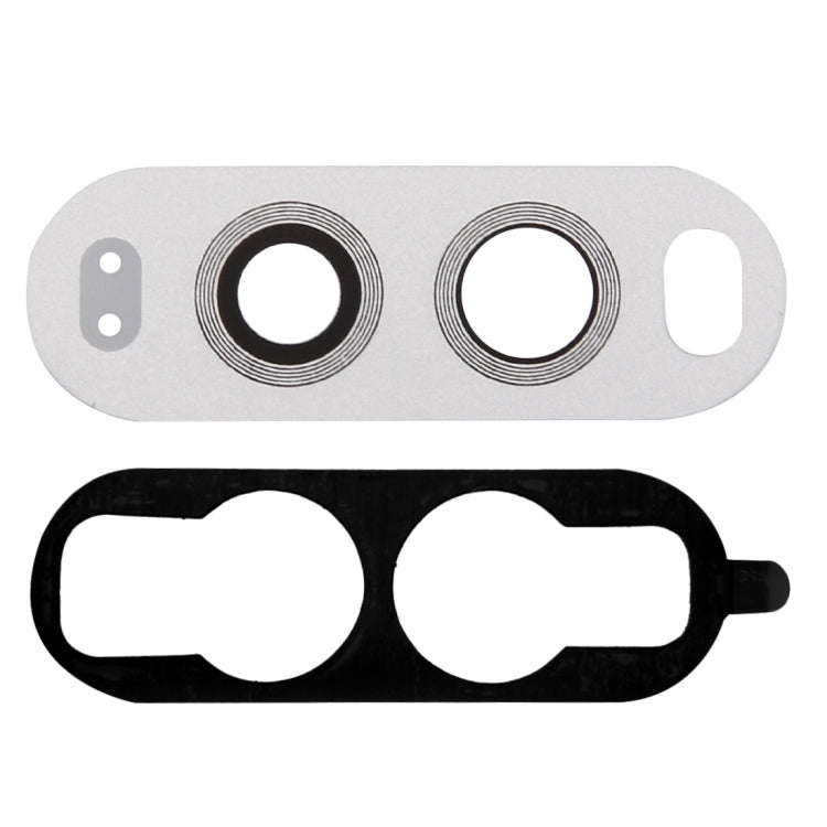 10 PCS Back Camera Lens with Adhesive for LG V20(White)