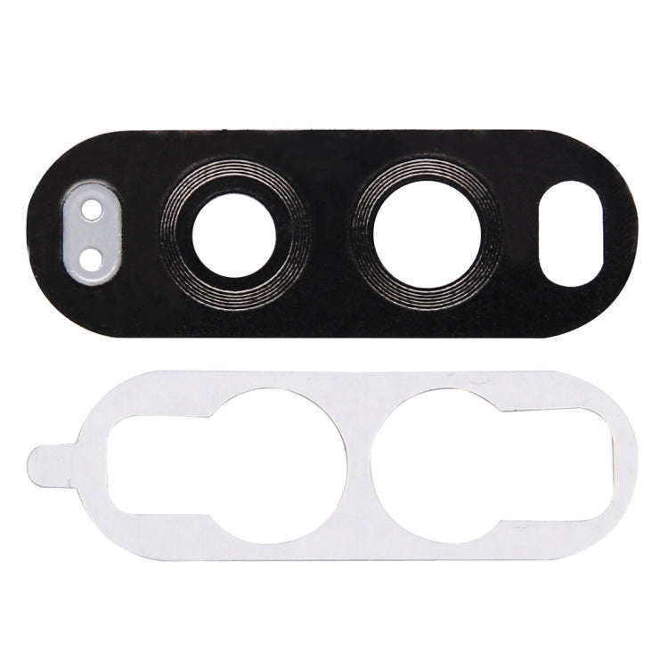 10 PCS Back Camera Lens with Adhesive for LG V20(White)