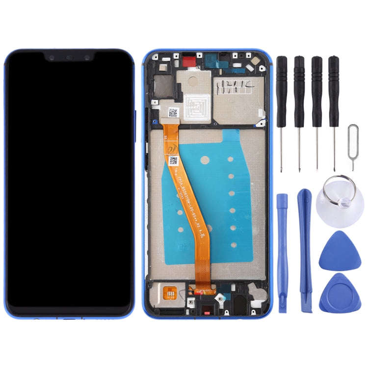 OEM LCD Screen for Huawei Nova 3i Digitizer Full Assembly with Frame (Blue)