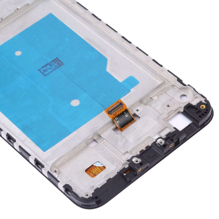 OEM LCD Screen for Huawei Y7 (2018) Digitizer Full Assembly with Frame (Black)