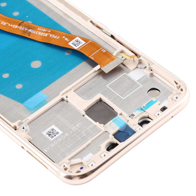 OEM LCD Screen for Huawei Mate 20 Lite / Maimang 7 Digitizer Full Assembly with Frame (Gold)