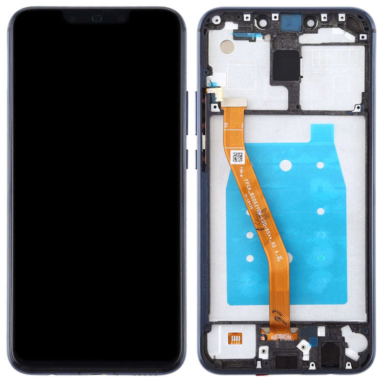 OEM LCD Screen for Huawei Mate 20 Lite / Maimang 7 Digitizer Full Assembly with Frame (Blue)