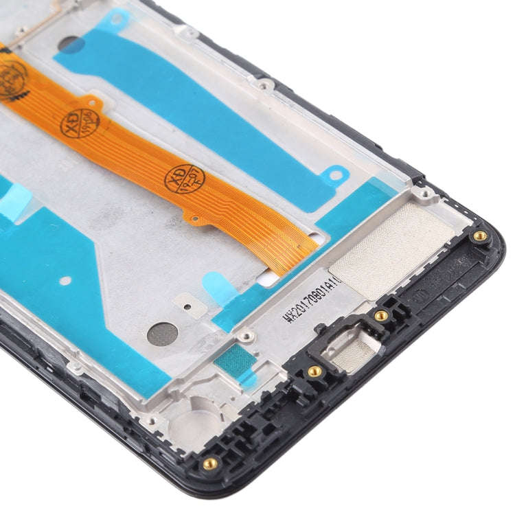 OEM LCD Screen for Huawei Y5 (2017) Digitizer Full Assembly with Frame (Black)