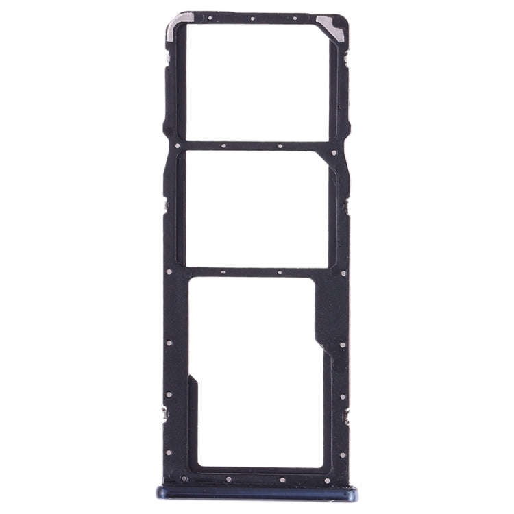 SIM Card Tray + SIM Card Tray + Micro SD Card Tray for Huawei Y9 (2019) (Black)
