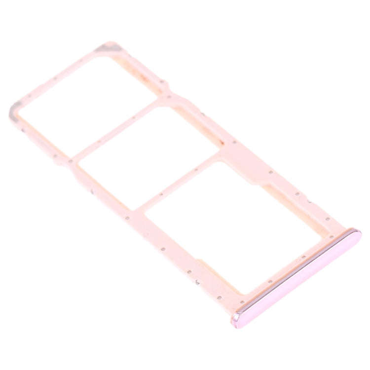 SIM Card Tray + SIM Card Tray + Micro SD Card Tray for Huawei Y9 (2019) (Pink)