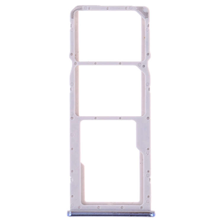 SIM Card Tray + SIM Card Tray + Micro SD Card Tray for Huawei Y9 (2019) (Silver)