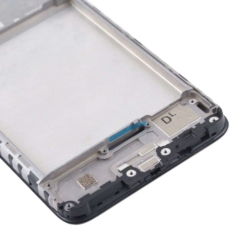 Front Housing LCD Frame Bezel Plate for Xiaomi Redmi 7A (Black)