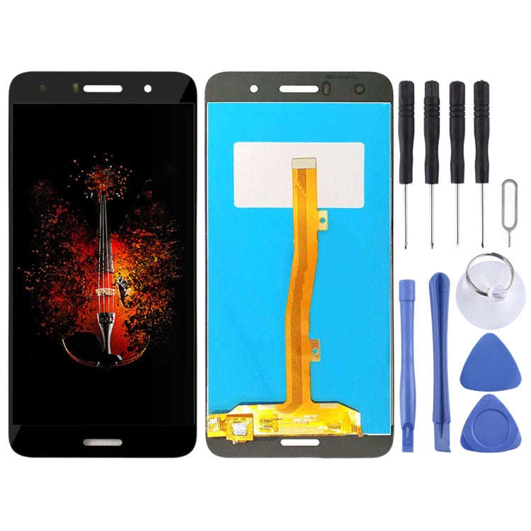 TFT LCD Screen for Infinix Hot 5 X559 X559C with Digitizer Full Assembly (Black)
