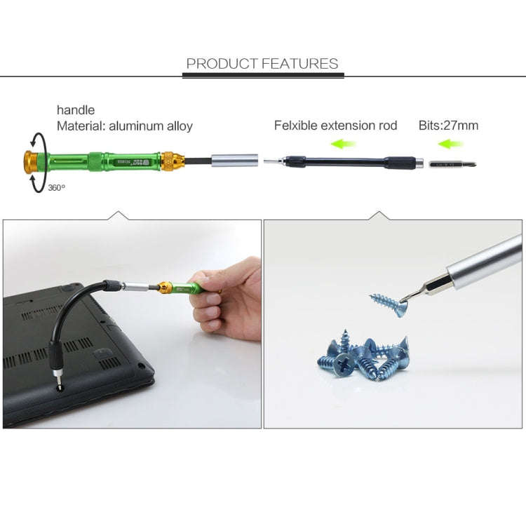 BEST BST-8928 Screwdriver Magnetic Bit Driver Kit 63 in 1 Professional Screwdrivers Set