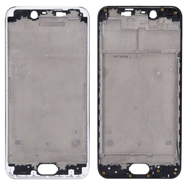 For Vivo Y67 / V5 Front Housing LCD Frame Bezel Plate(Silver)