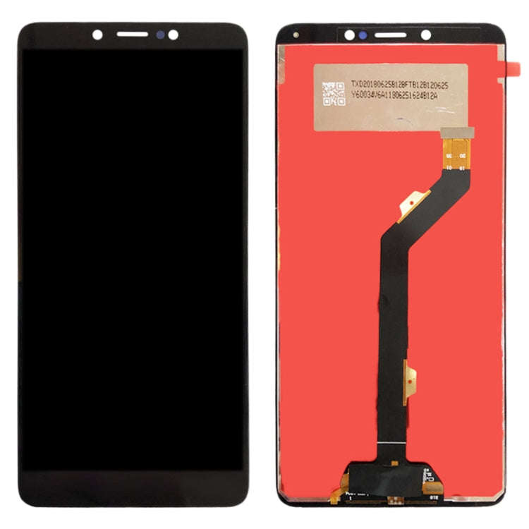 TFT LCD Screen for Tecno Spark Youth KA6 with Digitizer Full Assembly (Black)