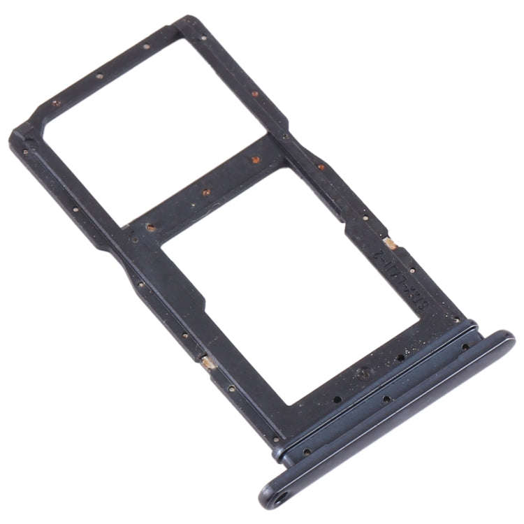 SIM Card Tray + SIM Card Tray / Micro SD Card Tray for Huawei Honor 9X / Honor 9X Pro(Black)