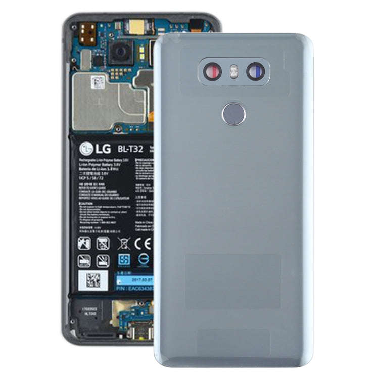 Battery Back Cover with Camera Lens & Fingerprint Sensor for LG G6 / H870 / H870DS / H872 / LS993...