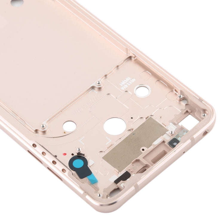 Front Housing LCD Frame Bezel Plate for LG G6 / H870 / H970DS / H872 / LS993 / VS998 / US997 (Gold)