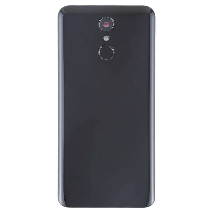 Battery Back Cover with Camera Lens & Fingerprint Sensor for LG Q7 / Q7+(Black)