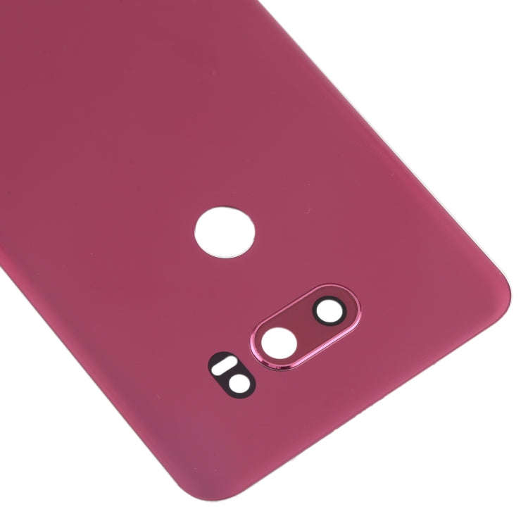 Battery Back Cover with Camera Lens for LG V30 / VS996 / LS998U / H933 / LS998U / H930(Red)