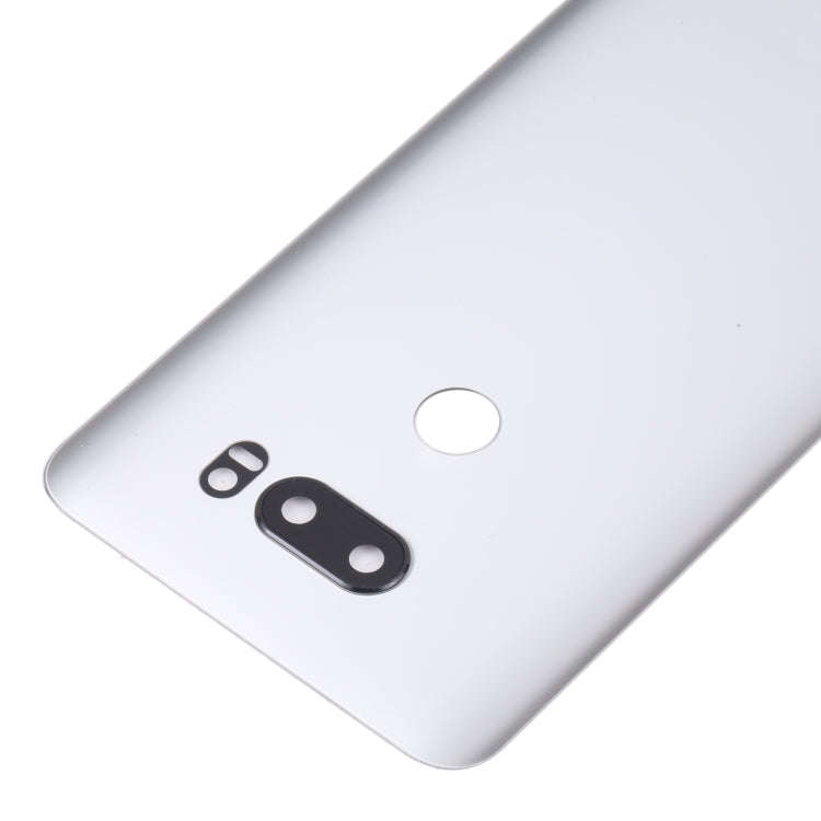 Battery Back Cover with Camera Lens for LG V30 / VS996 / LS998U / H933 / LS998U / H930(Silver)