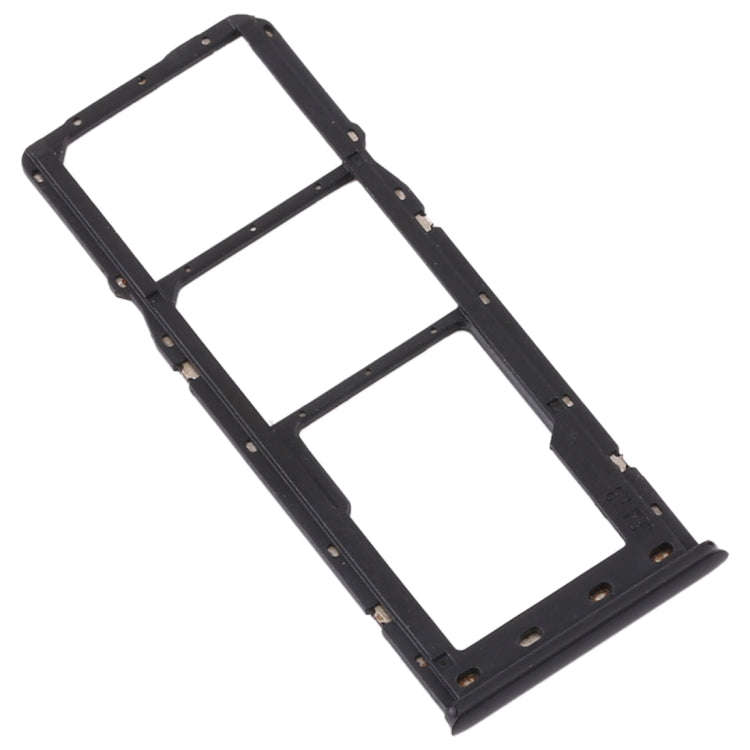 For OPPO Realme 3 Pro / Realme X Lite SIM Card Tray + SIM Card Tray + Micro SD Card Tray (Black)