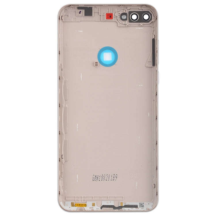 Back Cover with Side Keys for Huawei Y7 (2018)(Gold)