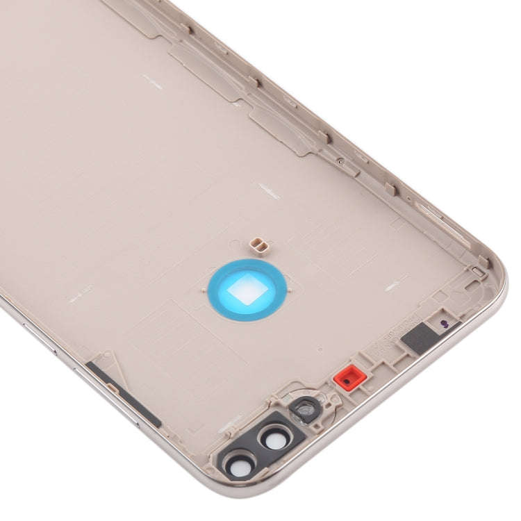 Back Cover with Side Keys for Huawei Y7 (2018)(Gold)