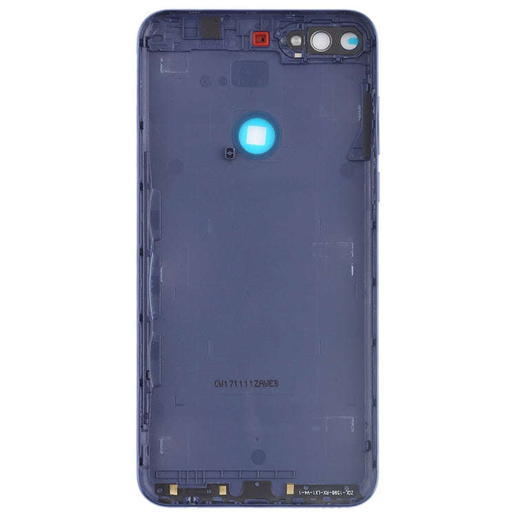Back Cover with Side Keys for Huawei Y7 (2018)(Blue)